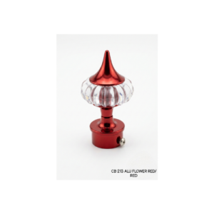 CB 213 ALU FLOWER RED /RED