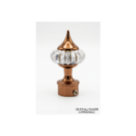 CB 213 ALU FLOWER COPPER/GOLD