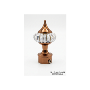 CB 213 ALU FLOWER COPPER/GOLD