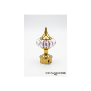 CB 213 ALU FLOWER GOLD/PINK