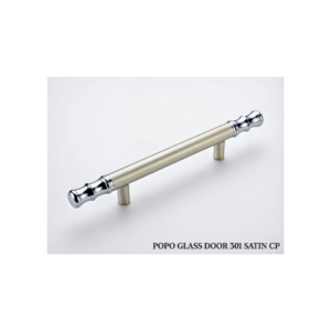 POPO GLASS DOOR 301 SATIN CP