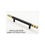 POPO GLASS DOOR 301 BLACK GOLD
